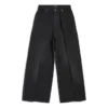 Pantaloni cu două fețe „Black” 767983TNW111672