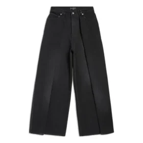 Pantaloni cu două fețe „Black” 767983TNW111672