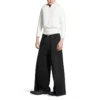 Pantaloni cu două fețe „Black” 767983TNW111672
