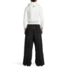 Pantaloni cu două fețe „Black” 767983TNW111672
