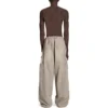 Pantaloni cu genunchi dublu „Beige” 791794TLP069506