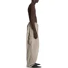Pantaloni cu genunchi dublu „Beige” 791794TLP069506