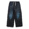 Pantaloni cu genunchi dublu „Dark Blue” 809444TRW587150