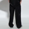 Pantaloni cu logo Jacquard „Black” 658883TLO581000