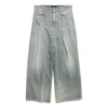 Pantaloni cu talie joasă „Albastru deschis” 706652TJW952204