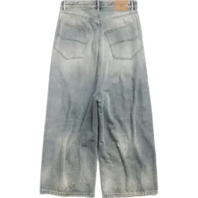 Pantaloni cu talie joasă „Albastru deschis” 706652TJW952204