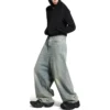 Pantaloni cu talie joasă „Albastru deschis” 706652TJW952204