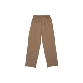 Pantaloni de jogging din bumbac cu logo brodat „Brown” 674594TMVF57761