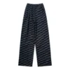 Pantaloni de pijama BB Monogram „Negru-gri” 658883TML361269