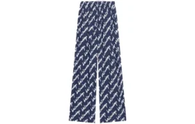 Pantaloni de pijama Scribble „Albastru” 681819TLLJ48502