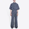 Pantaloni de pijama Scribble „Albastru” 681819TLLJ48502