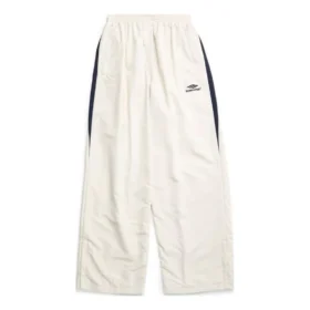Pantaloni de trening 3b Sports Icon cu croială medie „White” 746510TOO489000