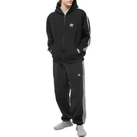Pantaloni de trening Balenciaga x adidas „Black White” 723912TNVP11070