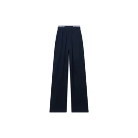 Pantaloni de trening cu croi larg și bandă cu logo B sportiv „Black” 675346TLVA11070