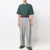 Pantaloni de trening cu două benzi la talie „Red Grey” 662627TKM366100