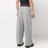 Pantaloni de trening cu două benzi la talie „Red Grey” 662627TKM366100