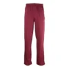 Pantaloni de trening cu panouri brodate „Burgundy White” 601609TGV046260