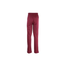 Pantaloni de trening cu panouri brodate „Burgundy White” 601609TGV046260