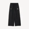 Pantaloni de trening de fotbal 3b pentru bărbați, negri