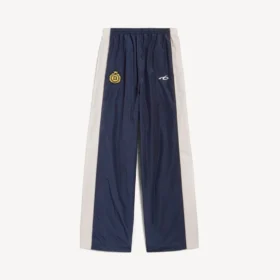 Pantaloni de trening de fotbal pentru bărbați, în albastru marin