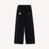 Pantaloni de trening de fotbal pentru bărbați, negri