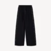 Pantaloni de trening de fotbal pentru bărbați, negri