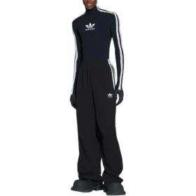 Pantaloni de trening largi Balenciaga x adidas „Black” 723824TNVN28482