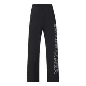 Pantaloni de trening largi „Black Faded” 755118TOVV29034