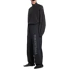 Pantaloni de trening largi cu imprimeu stencil „Black Grey” 771081TQVA41750