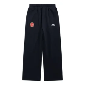 Pantaloni de trening largi de fotbal „Black” 777708TPVW31070