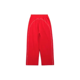 Pantaloni de trening largi de fotbal „Red White” 777708TPVW36643