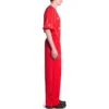 Pantaloni de trening largi de fotbal „Red White” 777708TPVW36643