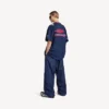 Pantaloni de trening pentru bărbați 3b, model fotbal, în noua nuanță de bleumarin închis