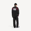 Tricou cu mâneci lungi pentru bărbați Balenciaga | colaborare NBA, croială oversized, în negru/multicolor