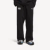Pantaloni de trening pentru bărbați Balenciaga | colaborare NBA, croială oversized, în negru/alb