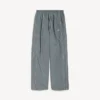 Pantaloni de trening pentru bărbați, de culoare gri elefant