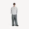 Pantaloni de trening pentru bărbați, de culoare gri elefant