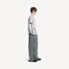 Pantaloni de trening pentru bărbați, de culoare gri elefant