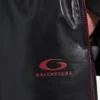 Pantaloni de trening pentru bărbați în negru/burgund