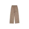 Pantaloni di allenamento BB Monogram „Beige Brown” 704720TML369378