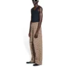 Pantaloni di allenamento BB Monogram „Beige Brown” 704720TML369378