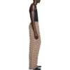 Pantaloni di allenamento BB Monogram „Beige Brown” 704720TML369378