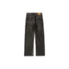 Pantaloni din denim cu efect Trompe L’oeil „Black” 751503TOL991000