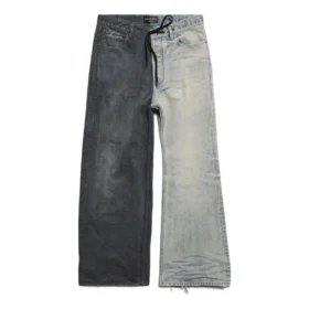 Pantaloni Fifty-fifty „Dark Grey Light Blue” 793766TQW722632