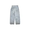 Pantaloni largi „Albastru” 745213TDW144016