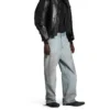 Pantaloni largi „Albastru” 745213TDW144016