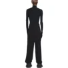 Pantaloni largi cu 5 buzunare „Black” 725471TNT111000