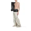 Pantaloni largi cu imprimeu graffiti „Grey” 745223TBP475411