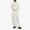 Pantaloni largi de casă „Ciment gri” 657002TKV752967