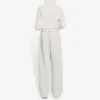 Pantaloni largi de casă „Ciment gri” 657002TKV752967